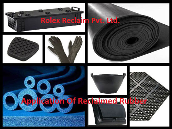 Reclaimed Rubber Applications